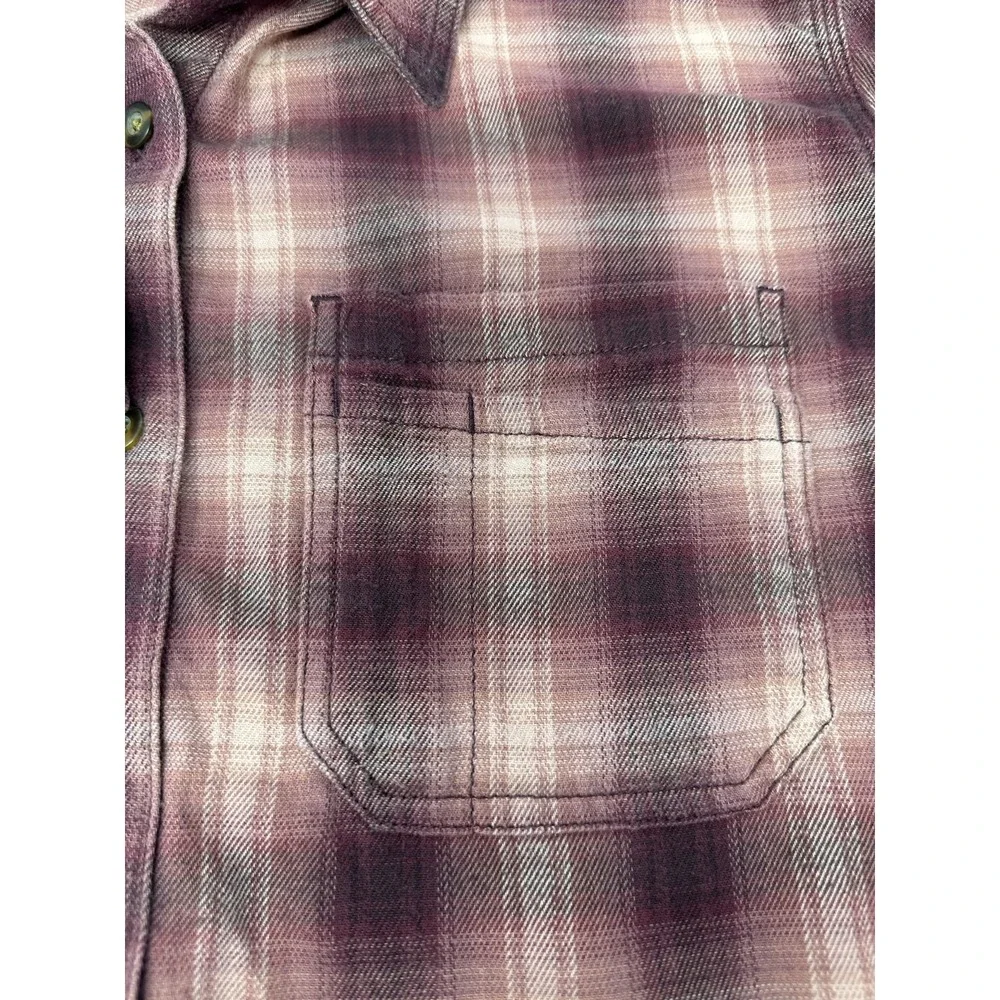 Carhartt Women's Pink Rugged Flex Hamilton Flannel Long Sleeve Shirt M (8/10)‎ - Picture 4 of 9